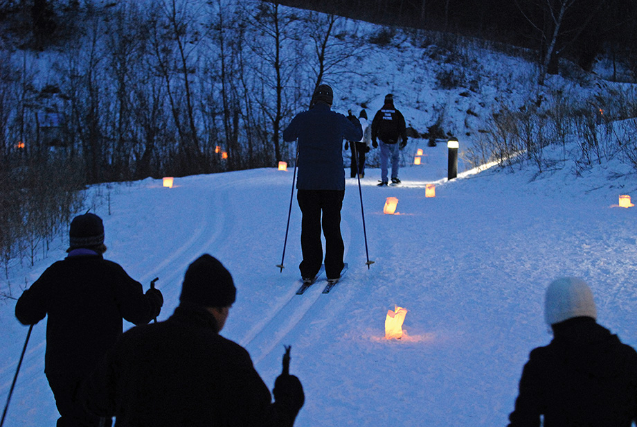 Trails by Candlelight event