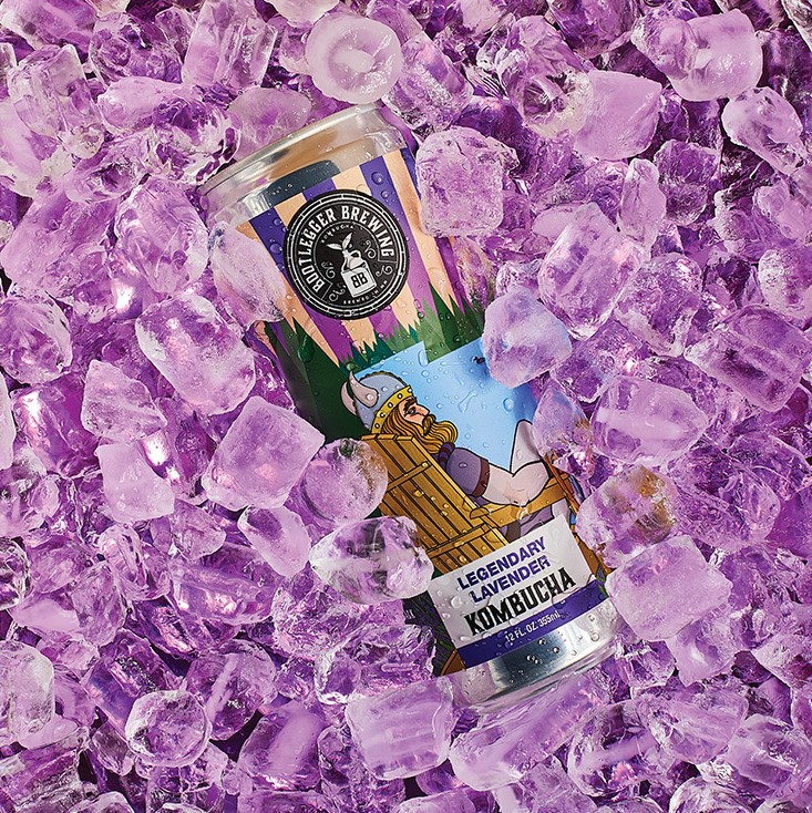 Legendary Lavender Bootlegger Kombucha