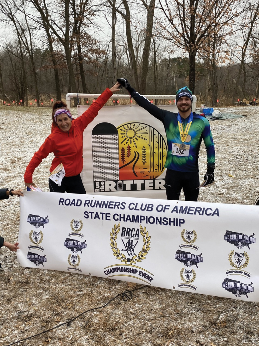 Trail runners enjoy the beautiful scenery of Ritter Farm Park in Lakeville at the annual Run the Ritter.