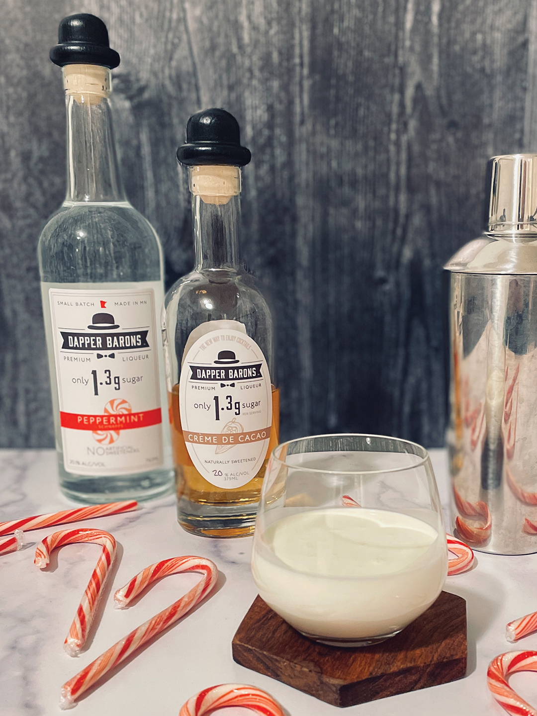 Peppermint Patty Holiday Cocktail