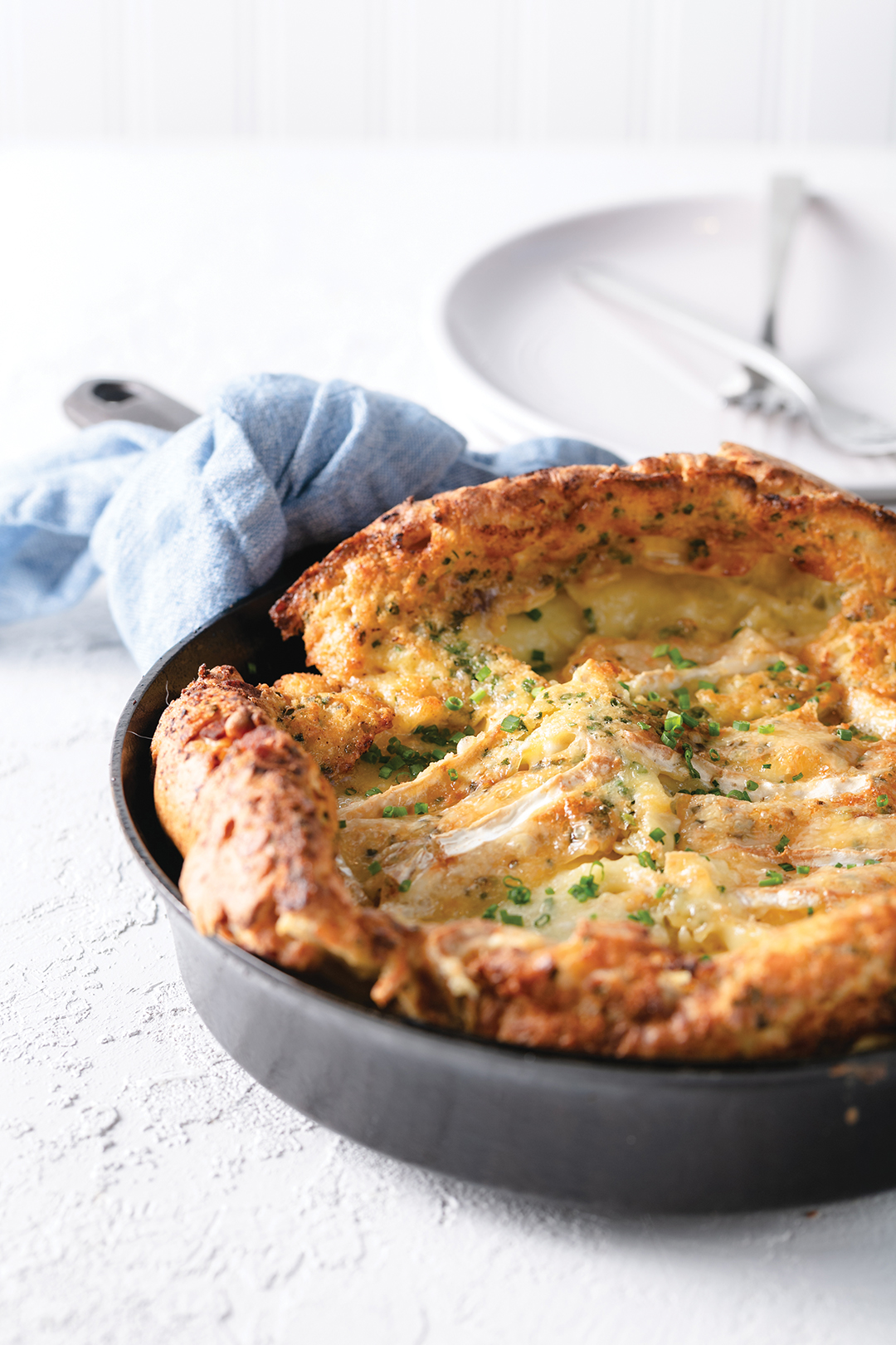 Bacon Camembert Dutch Baby