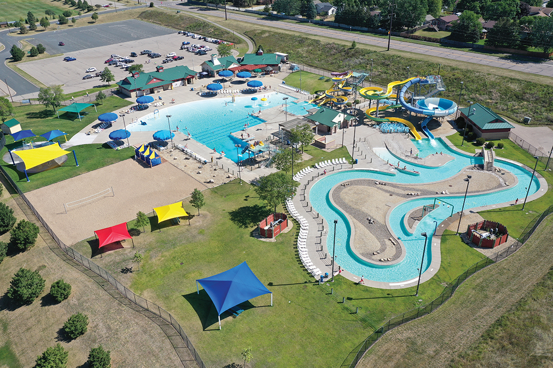 Apple Valley Family Aquatic Center Aerial Photo