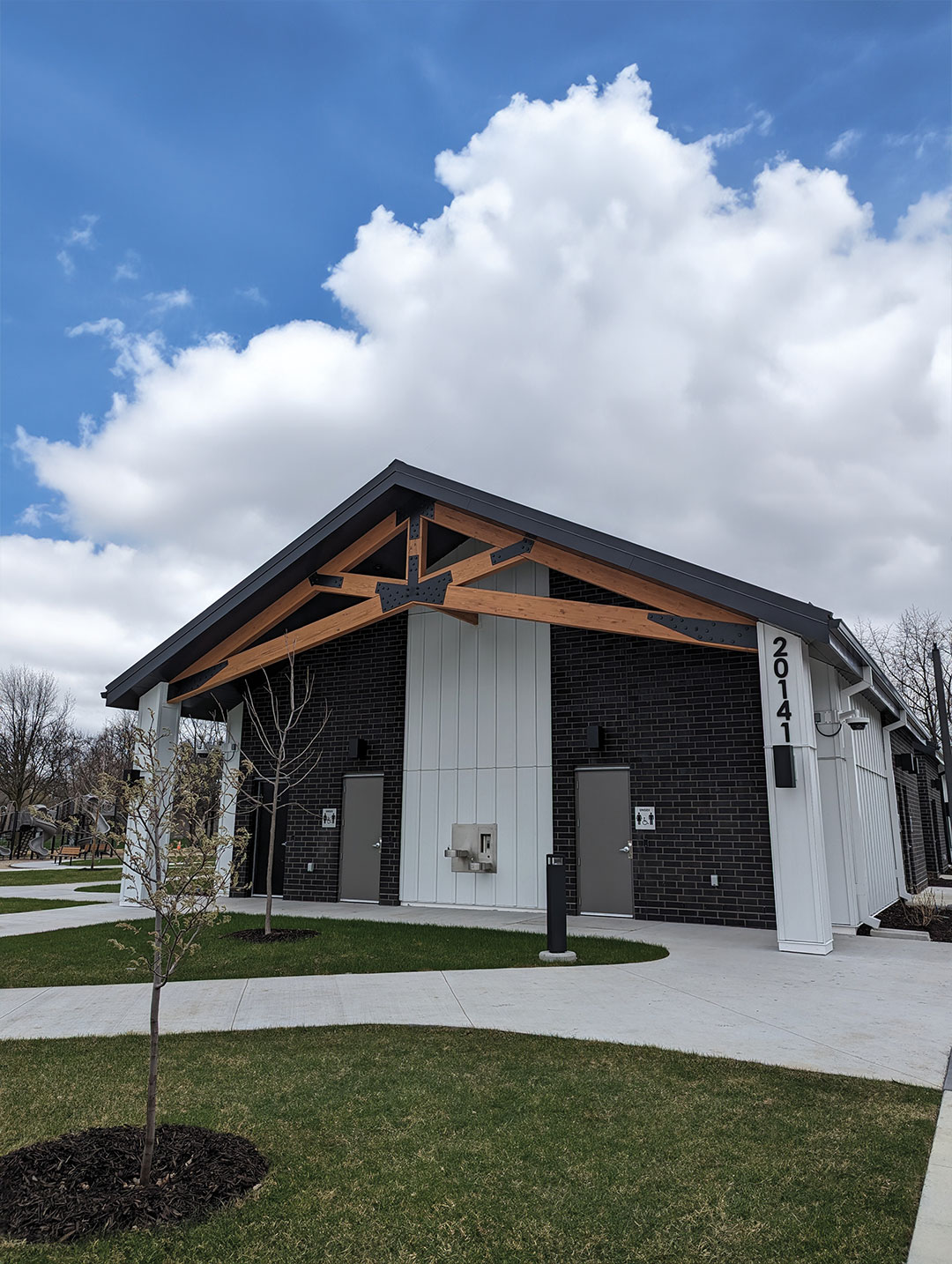 The Antlers Park Pavilion in Lakeville.