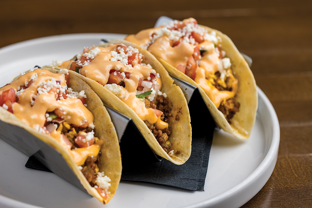 Breakfast Tacos are among general manager Heather Liss’s favorite dishes on the menu.