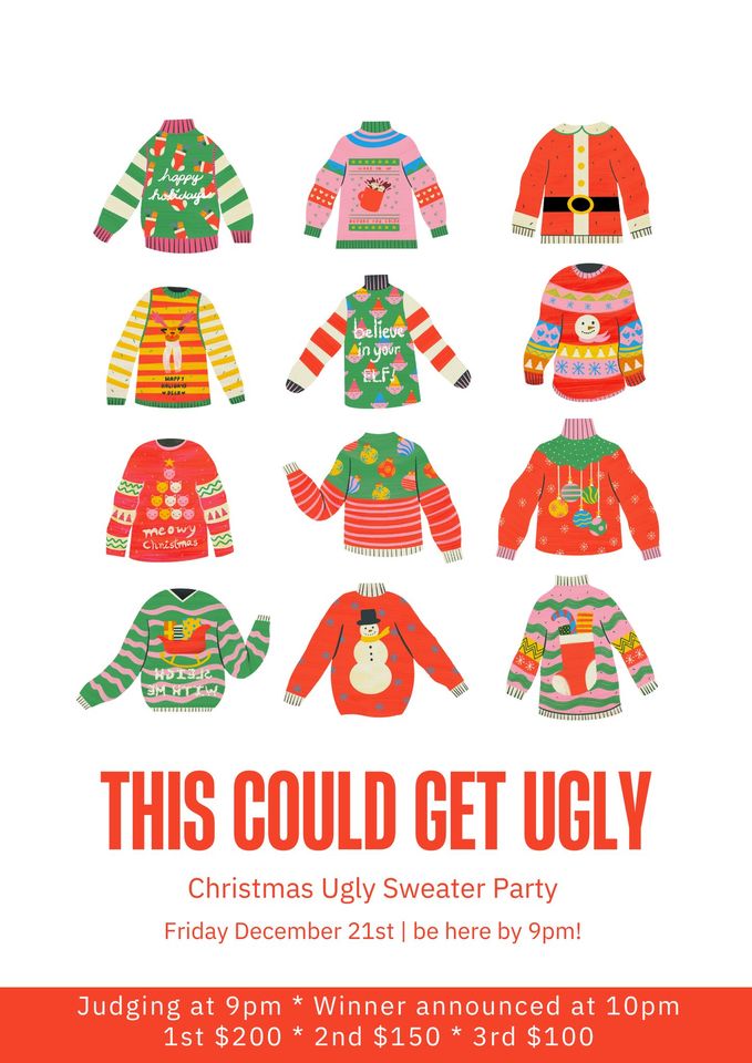 Ugly Christmas Sweater Party