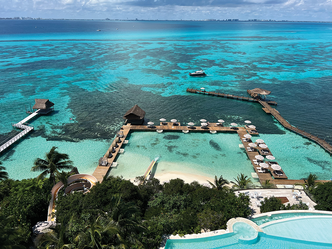 Impression Isla Mujeres by Secrets is a romantic escape that’s only one flight and a scenic ferry ride away.