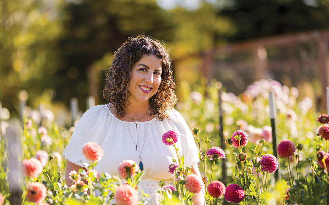 A Love for Dahlias Blossomed Into Rusty Bucket Flower Company
