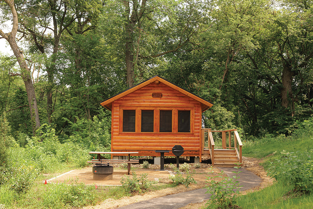 Cedar Lake Farm Regional Park Cabins